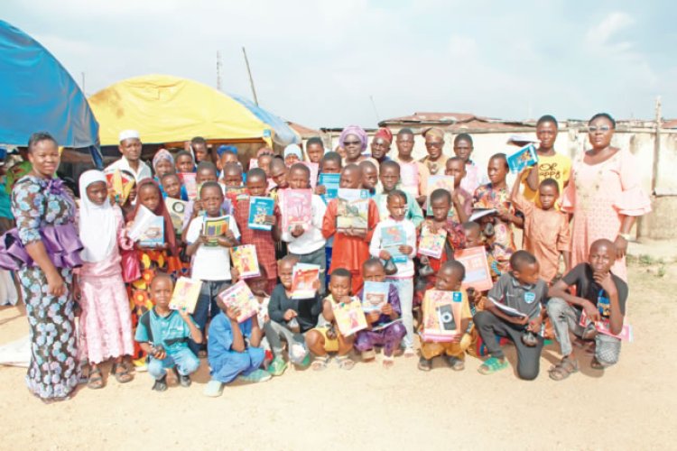 Oyo State Students Receive Academic Support from Kasbell Grassroot Charity Foundation