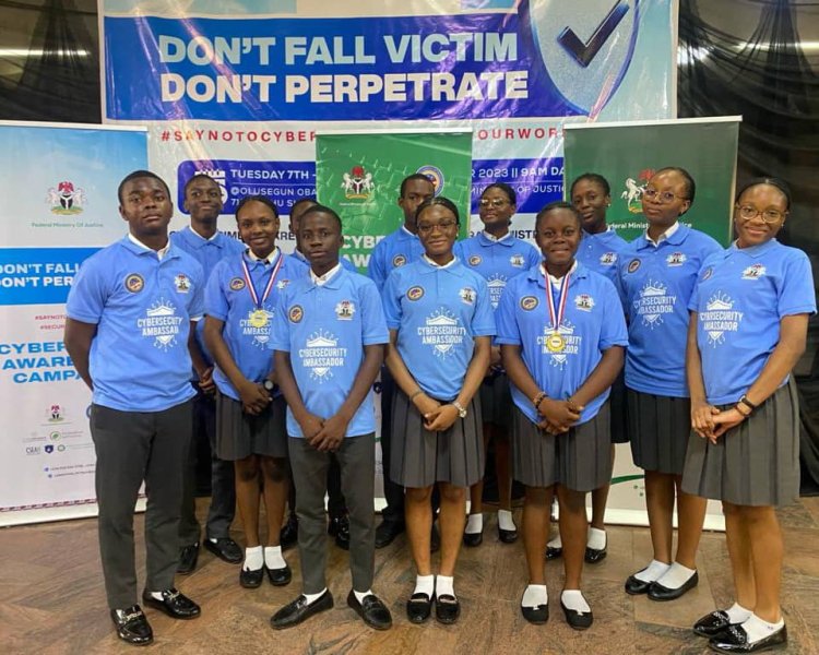 Nigerian Students Inducted as National Cyber Security Ambassadors