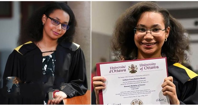 Anthaea-Grace Patricia Dennis, A 12-Year-Old Prodigy, Makes History as Youngest Graduate in Canada, Set to Pursue PhD
