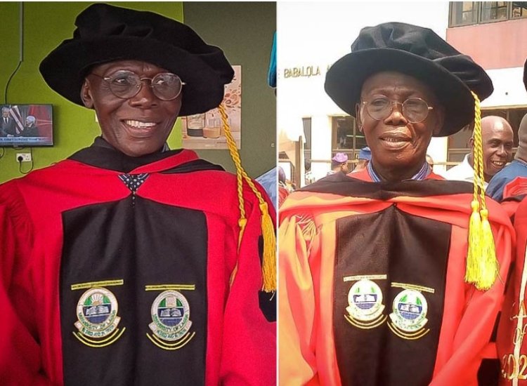 82-Year-Old Journalist, Dayo Duyile, Achieves Lifelong Dream by Earning Ph.D. in Journalism 40 Years After Graduation