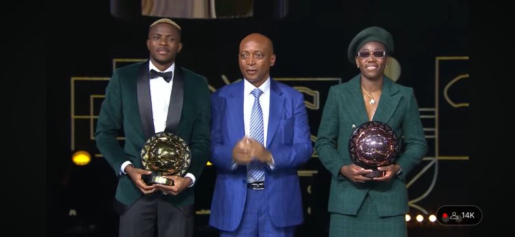 NANS Celebrates Osimhen and Oshoala’s Triumph at 2023 CAF Awards