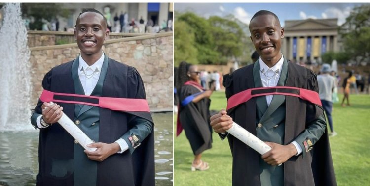 Wisani Hlungwana Excels, Graduates as Aeronautical Engineer, Earns Award