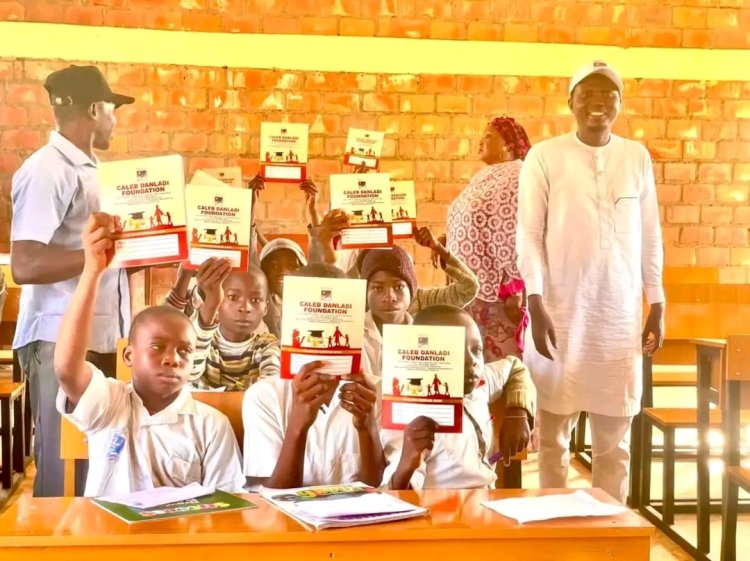 Caleb Danladi Foundation Elevates Education in Kaduna with Generous Learning Materials Donation