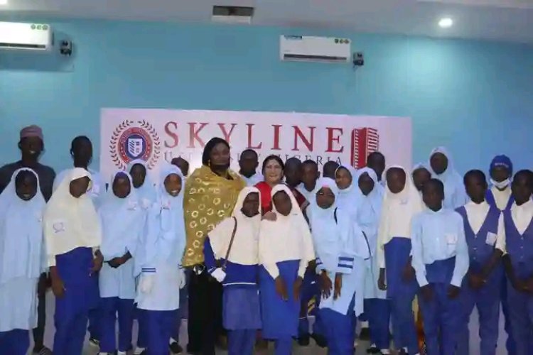 Skyline University Nigeria Inspires Suleiman Abdulwahab Memorial School Students Through Changing Gear Program