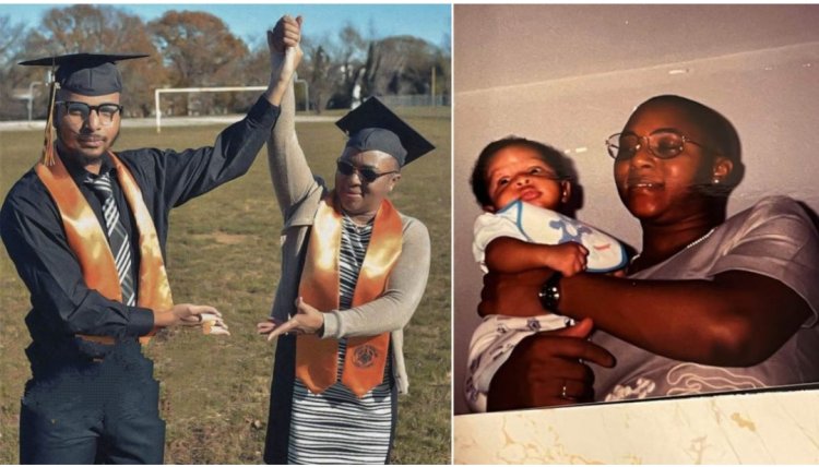 Mother and Son Make History, Graduate Together from University of Maryland Global Campus