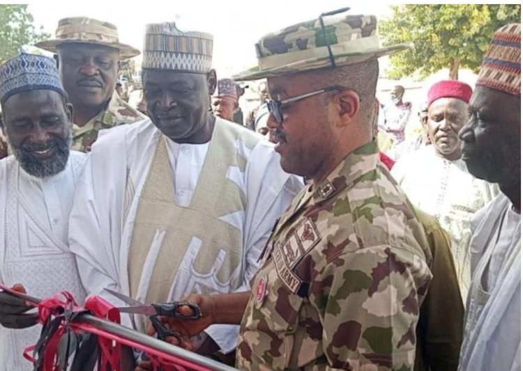 Army Unveils Renovated Sick Bay at Chibok School