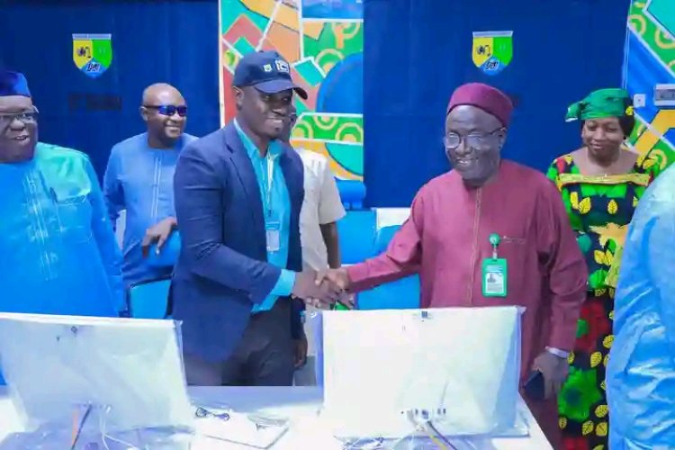 NSUK VC Commissions I.T Suite, Commends ICT Director For Innovative Leadership