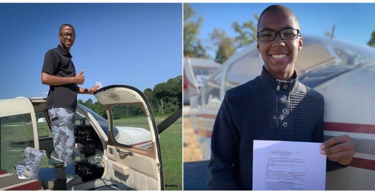 17-Year-Old Williams Moore Jr. Achieves Milestone as Licensed Pilot After Winning Aviation Scholarships