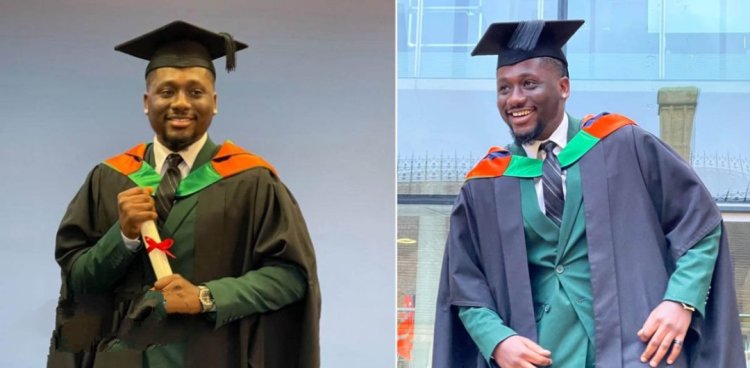 Engineering Triumph: Nigerian Man Martins Isaac Celebrates Master's Degree Achievement
