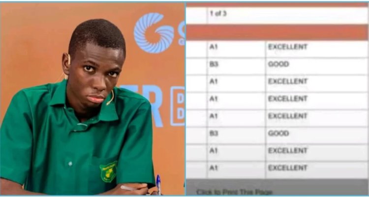 Prempeh College Celebrates Boy Who Smashed Straight 6As In WASSCE