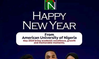 American University of Nigeria Expresses Gratitude and Wishes for a Prosperous 2024