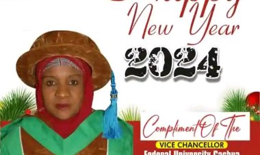 Federal University Gashua Wishes All a Joyous New Year 2024