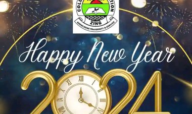 College of Education Zing Welcomes 2024 with Heartfelt New Year's Wishes