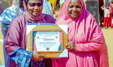 Aminu Saleh College of Education Provost Honored with Award of Excellence