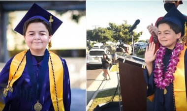 13-Year-Old Prodigy Jack Rico Makes History by Graduating with Four Degrees in Two Years at Fullerton College, California