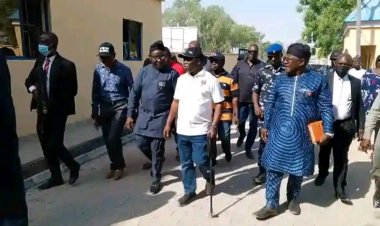Governor Agbu Kefas Inspects the Ongoing Renovation of Zenith Hostel of Taraba State University