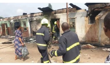 Fire Devastates SteadyFlow College Of Education's Academic Complex in Cross River