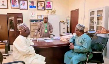 FULAFIA Recieves Nollywood/Kannywood Star Alhaji Badamasi With  Warm Welcome