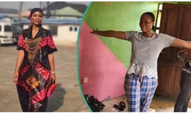 Nigerian Graduate Bids Emotional Farewell to Room of 5 Years, Nostalgia Fills the Air