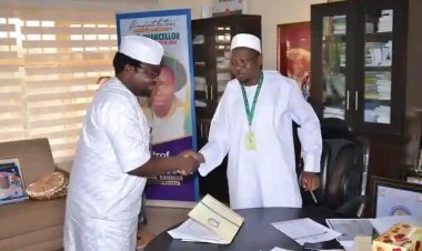 Federal University of Lafia Vice-Chancellor Hosts Nasarawa State House of Assembly Member