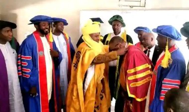 Taraba State University VC Honored at Muwanshat College 3rd Matriculation Ceremony