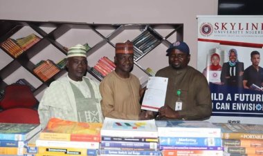 Skyline University Nigeria Boosts Academic Ties with Book Donation to Bayero University Kano
