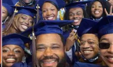 Hollywood Star Anthony Anderson, 52, Triumphs with Bachelor's Degree from Howard University