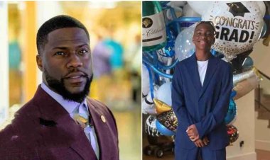 Kevin Hart's 14-Year-Old Son, Hendrix, Graduates High School; Lebron James' Son, Bryce, Nets Basketball Scholarship
