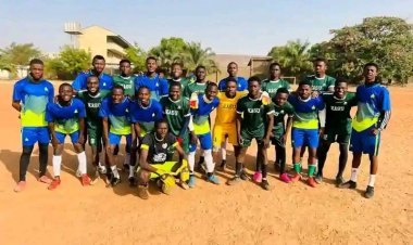 Kaduna State University Football Club beats Federal University Gusau Football Club in a spectacular match