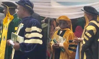 Federal University Of lafia Vice Chancellor attends convocation ceremony of ABU Zaria