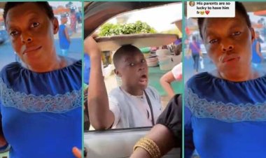 Mother of Trending Aba Hawker Opens up on Son's Education and Family Situation