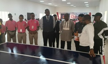 Table Tennis Association Supports Otti's Agenda, Donates Facilities to Secondary Schools in Abia