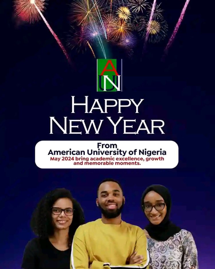 American University of Nigeria Expresses Gratitude and Wishes for a Prosperous 2024