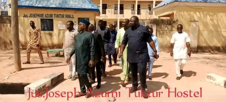 TASU VC Inspects Ongoing Renovations On Campus