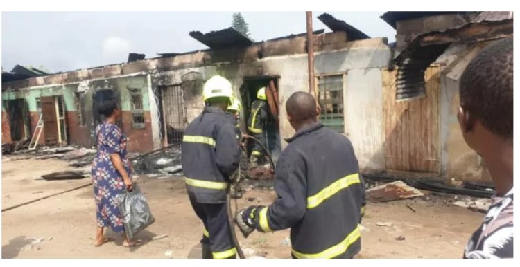 Fire Devastates SteadyFlow College Of Education's Academic Complex in Cross River