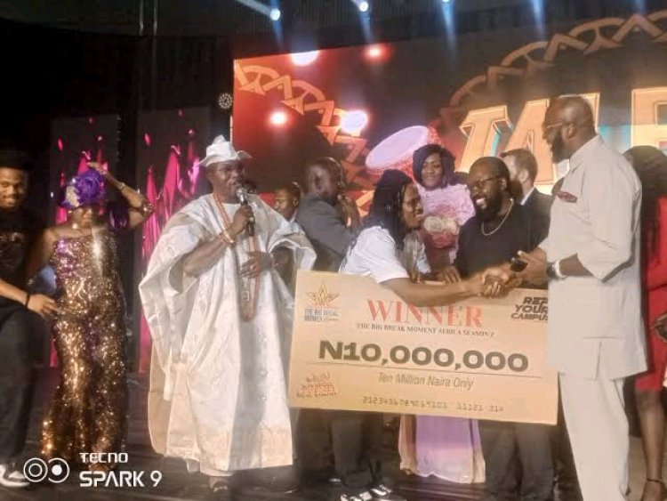 Rivers State University Student, C-Fly, Emerges Winner of BBM Africa Reality TV Show