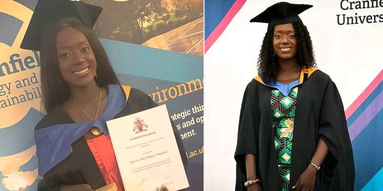 Edwina Afia Ampadu Excels, Graduates with Distinctions in Advanced Engineering from Cranfield University