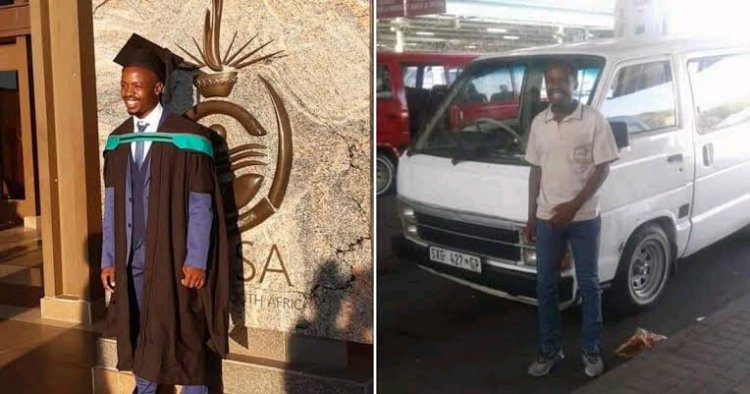 From Taxi Driver to Educator: Nkazimulo Khumalo Triumphs with Education Degree