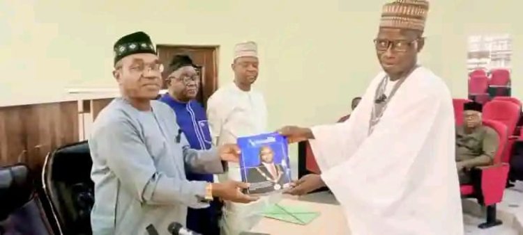 Hon. Musa Ibrahim Abubakar Pays Courtesy Visit to FULafia's Vice-Chancellor