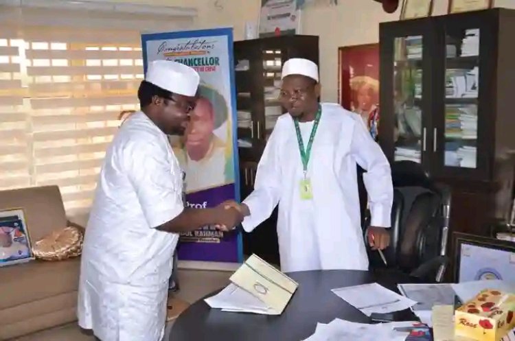 Federal University of Lafia Vice-Chancellor Hosts Nasarawa State House of Assembly Member