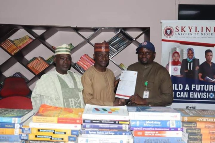 Skyline University Nigeria Boosts Academic Ties with Book Donation to Bayero University Kano