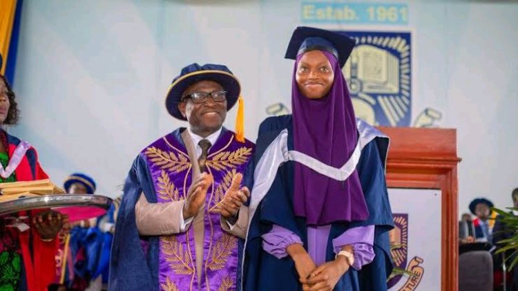 Islamiyyah Abdullateef Emerges Best-Graduating Female Student at OAU with Remarkable Achievements