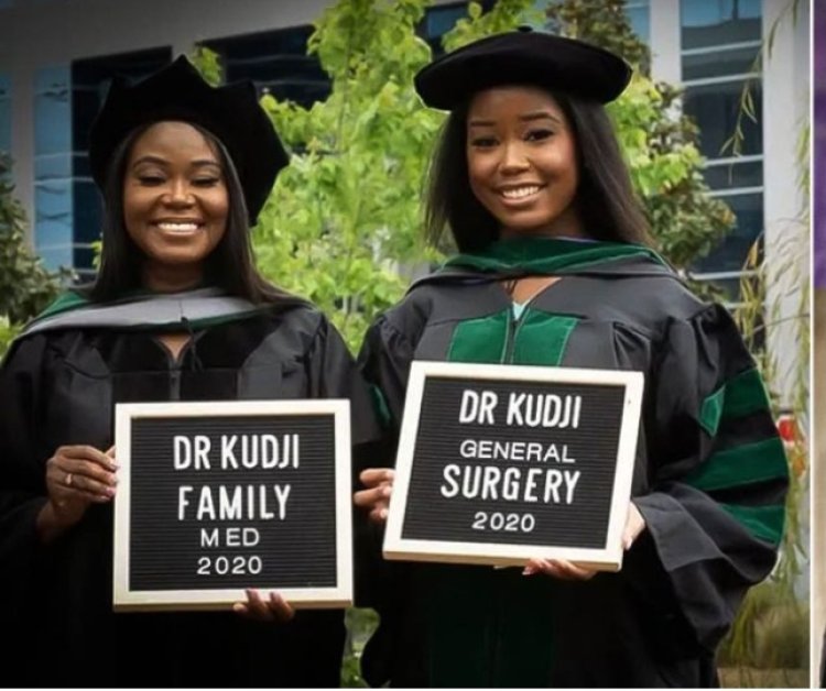 Mother and Daughter Make Medical History: Dr. Cynthia Kudji Sylvester and Dr. Jasmine Kudji Graduate Medical School Together