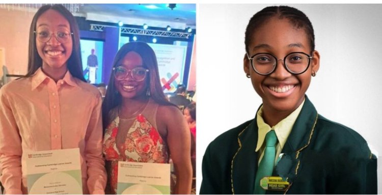 Nigerian Prodigy Mmesoma Okonkwo, 17, Clinches Top Honors in World Cambridge Exams, Grabs British Award