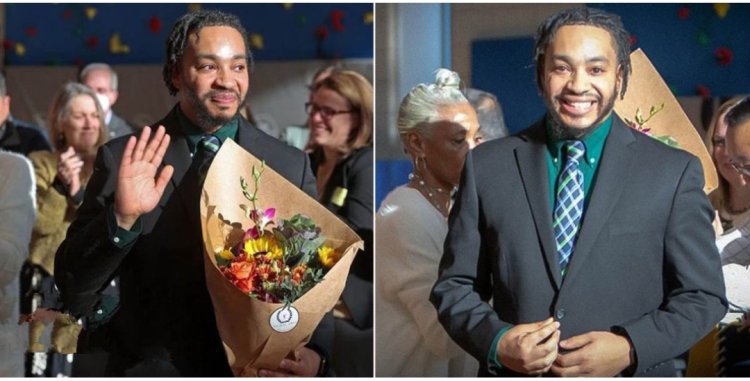Young Brilliant Man De’Shawn Washington Makes History as First Black Man Awarded Massachusetts Teacher of the Year