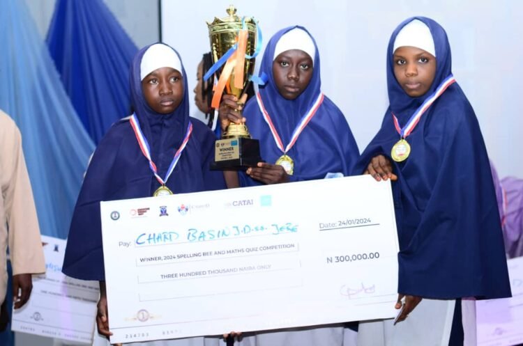 Chad Basin Junior Day Secondary School Emerges Winner of UNICEF Spelling Bee Competition
