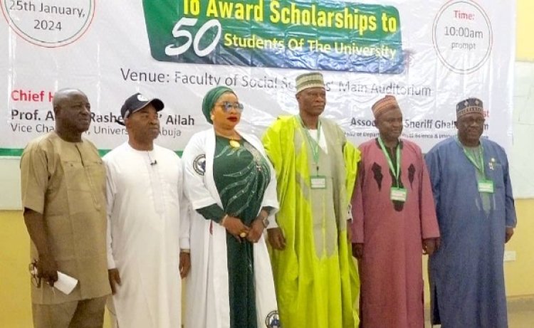 Relief as Foundation Offers Scholarships to Indigent UniAbuja Students