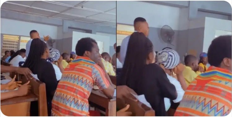 Student Expresses Frustration Over Uncooperative Coursemates During Exam