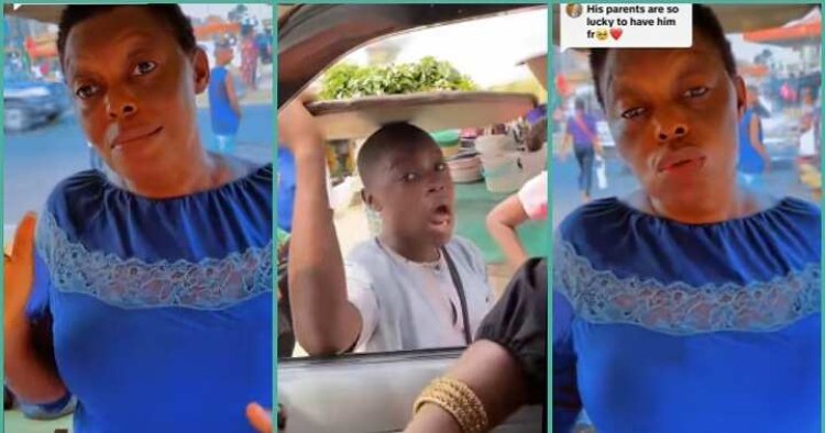 Mother of Trending Aba Hawker Opens up on Son's Education and Family Situation