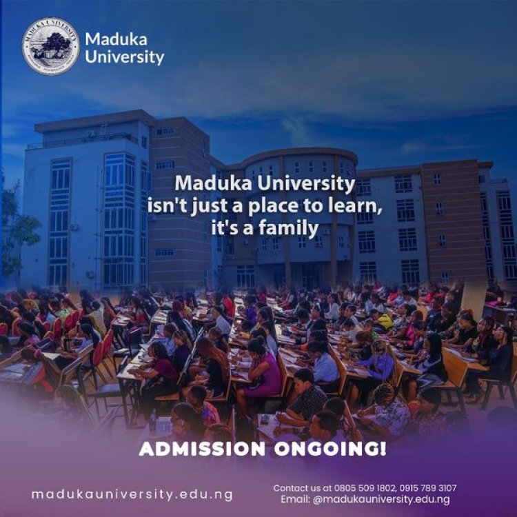 Maduka University Nurtures Growth and Lifelong Bonds